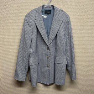 Lafayette 148 Women's Seaport Multicolor Wool Blend‎ Blazer/Jacket SZ 18  $898